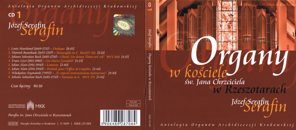Anthology of the Organ of the Archdiocese of Krakow